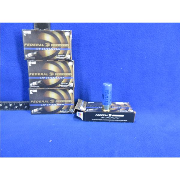 12 Ga 2 3/4" 438gr HP Tac Rifled Slug Federal Shotshells