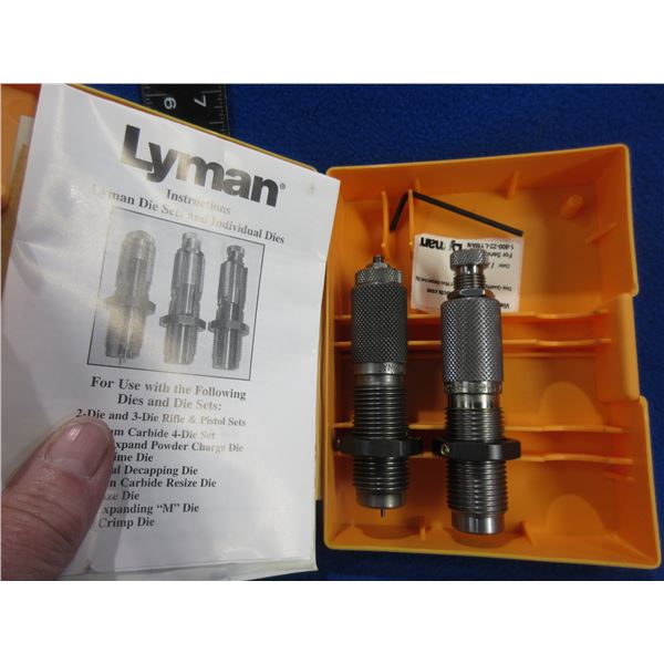 NEW - Lyman 6MM Remington 2 Die Set