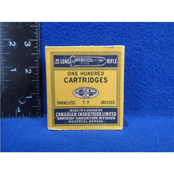 Collector Ammo - 22 LR CIL Dominion Cartridges