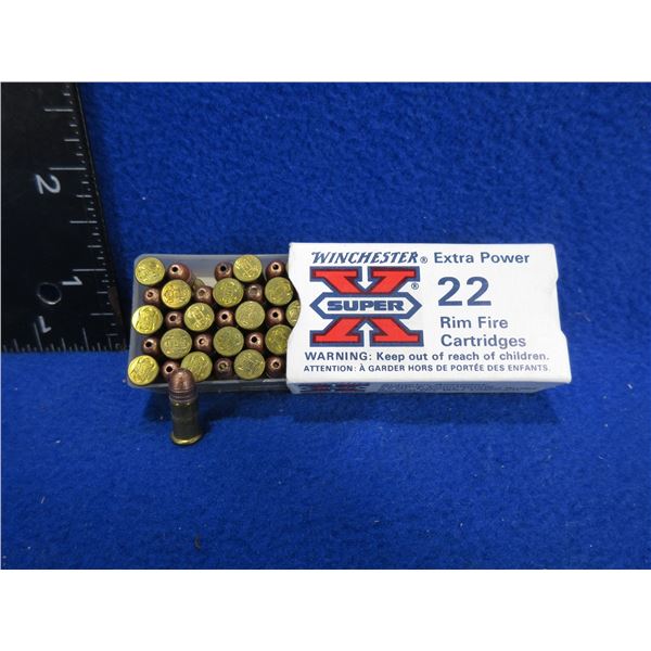 Collector Ammo - 22 Short 27gr HP Winchester Cartridges