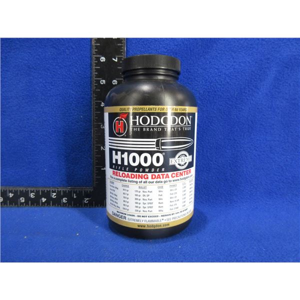 Hodgdon H1000 Rifle Powder - Sealed 1 lb Tub