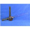 Image 2 : Teho Finland Ice Fishing Rod with Line - 23" Length