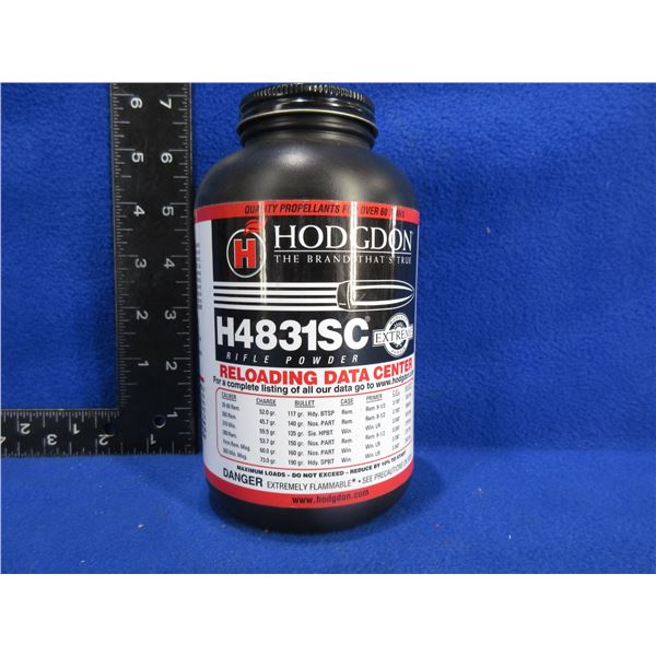 Hodgdon H4831SC Rifle Powder - Sealed 1 lb Tub