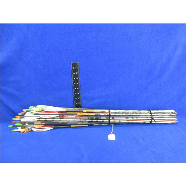 Lot of Approx. 45 Assorted Arrows - Approx. 24" - 30" Length