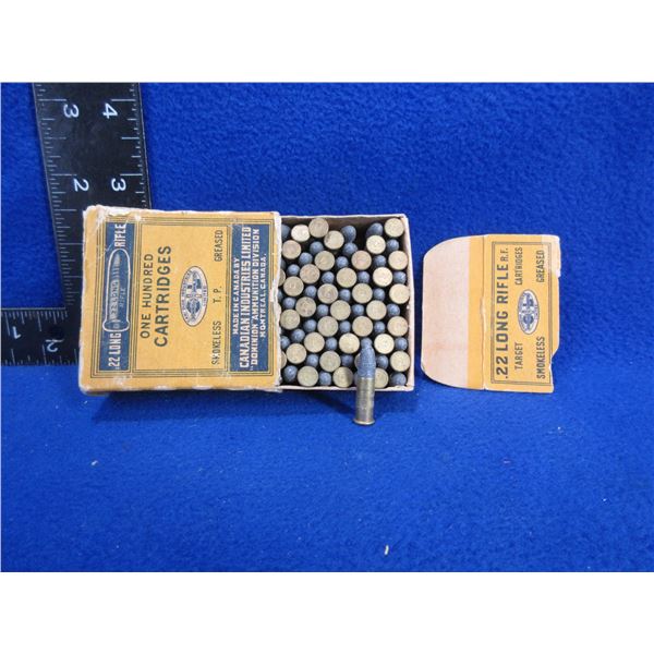 Collector Ammo - 22 LR Target CIL Dominion Cartridges