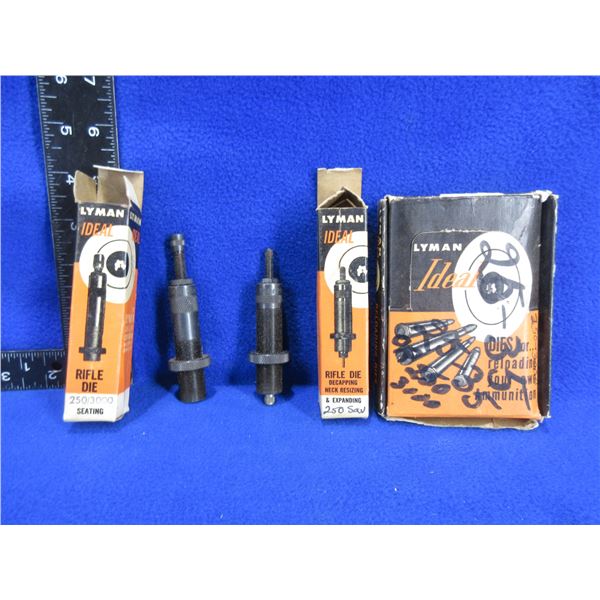 Lyman Ideal 250 Savage Seating Die & Decapping Neck Die