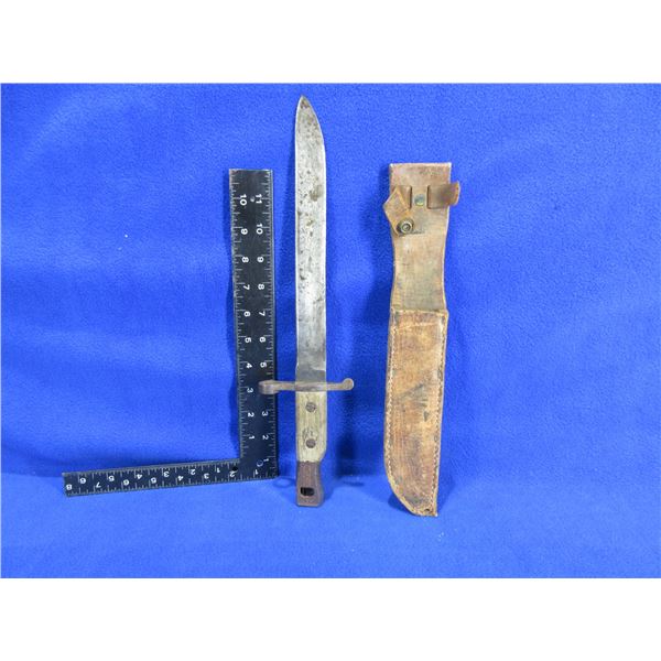 Ross Rifle Co. Bayonet with Incorrect Sheath - Patent 1907
