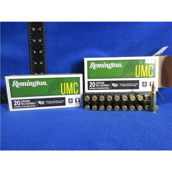223 Rem. 55gr FMJ Remington UMC Cartridges