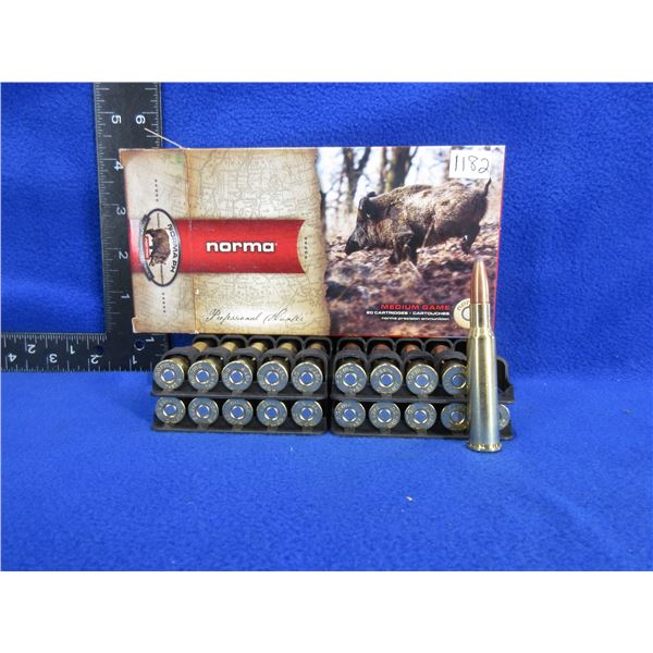 7X57R 156gr Oryx Bonded Norma Cartridges - Box of 20