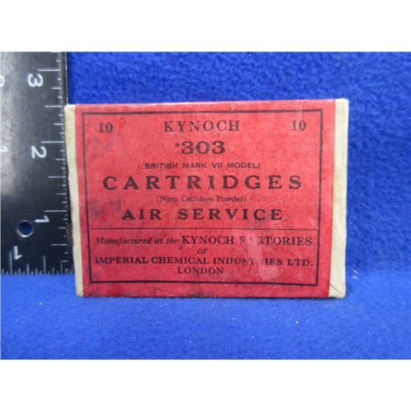 Collector Ammo - 303 British Mark VII Kynoch Cartridges