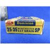Image 3 : Collector Ammo - 25-35 Win. 117gr SP Dominion Cartridges