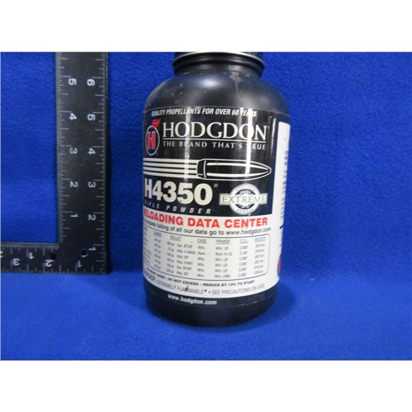 Hodgdon H4350 Rifle Powder - Sealed 1 lb Tub