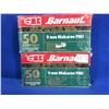Image 2 : 9MM Makarov 94gr FMJ Barnaul Cartridges - 2 Boxes of 50