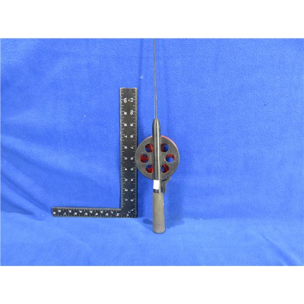 Teho Finland Ice Fishing Rod with Line - 18" Length