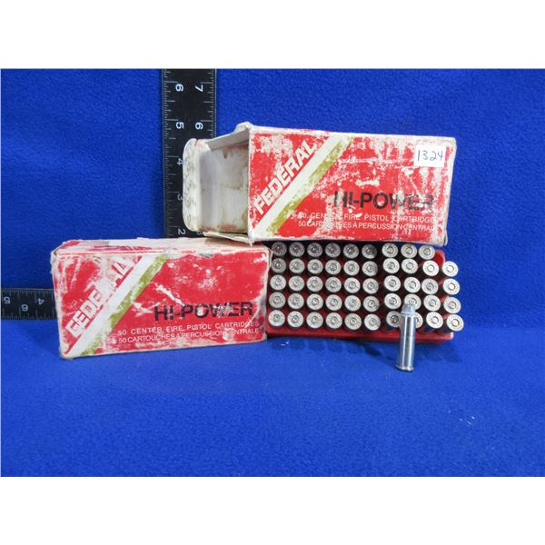 357 Mag 158gr HV SWC Lead Bullet Federal Cartridges