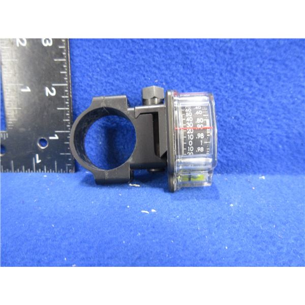 TPS 30MM Scope Ring with Angle Indicator & Bubble Level