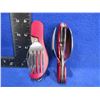 Image 1 : NEW - 2 Folding Knife/Fork/Spoon Sets