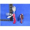 Image 2 : NEW - 2 Folding Knife/Fork/Spoon Sets