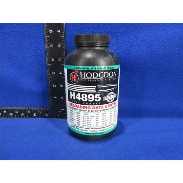 Hodgdon H4895 Rifle Powder - Sealed 1 lb Tub