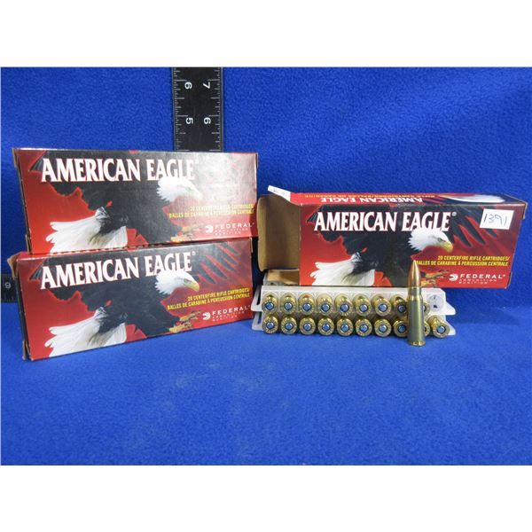 7.62X39Soviet 124gr FMJ American Eagle Federal Cartridges