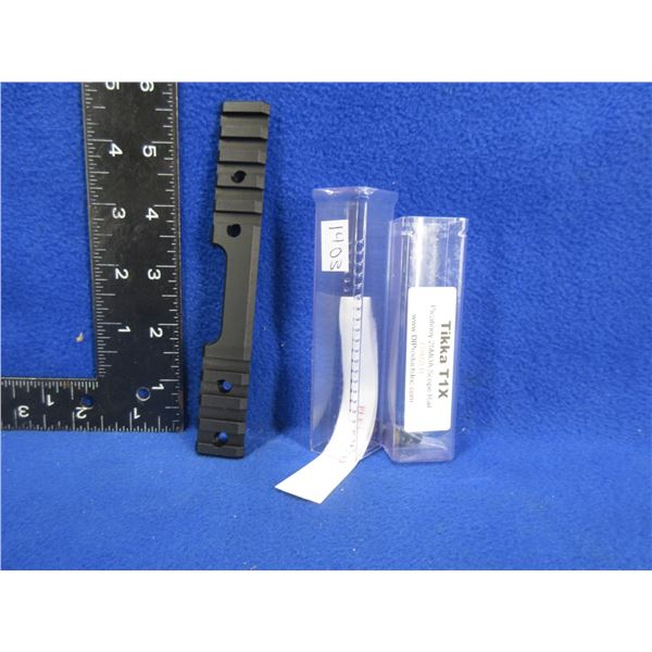 NEW - Tikka T1X Picatinny 25MOA Scope Rail