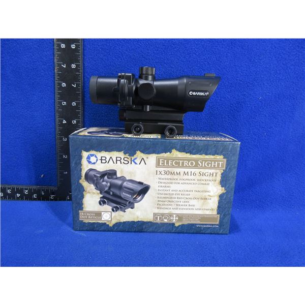 Barska Electro/Red Dot Sight 1x30MM M16 Sight