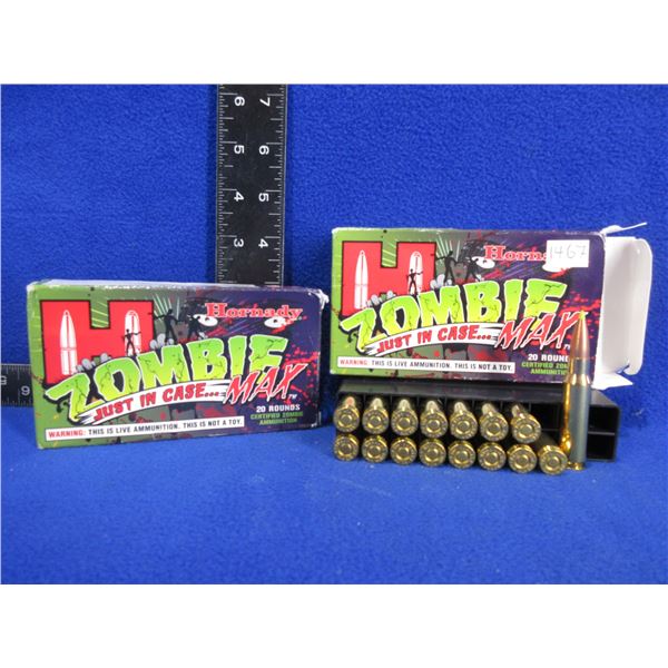 308 Win. 168gr Z-Max Zombie Hornady Cartridges