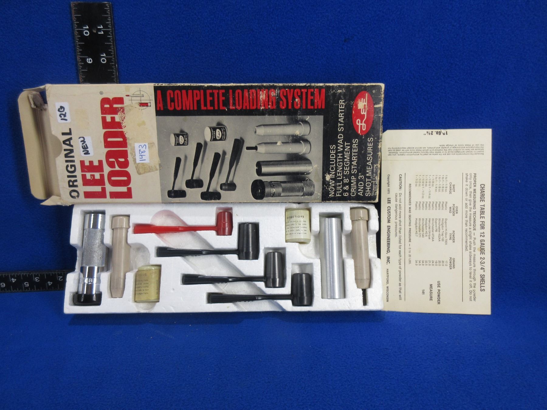 Vintage - Original Lee Loader for 12 Ga Shotshell Loading