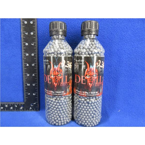 Blaster Devil Airsoft BB's - 0.36g/6mm BB