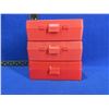 Image 1 : 3 Case-Gard P-100 Empty Ammo Boxes - 41 Mag - 45 LC