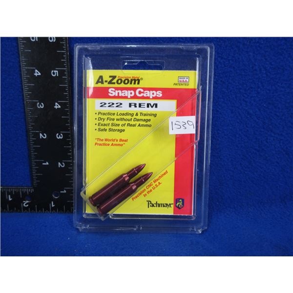 NEW - 222 Rem. Pachmayr A-Zoom Snap Caps