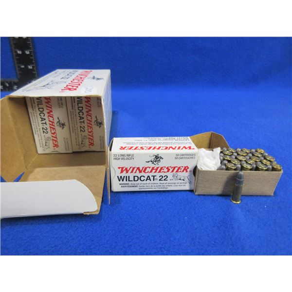 22 LR 40gr HV Wildcat 22 Winchester Cartridges