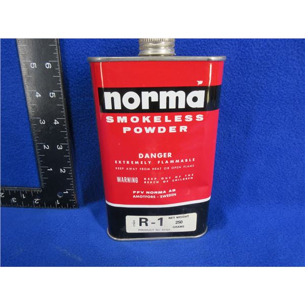 Norma R-1 Smokeless Powder - Sealed 250 Gram Tin