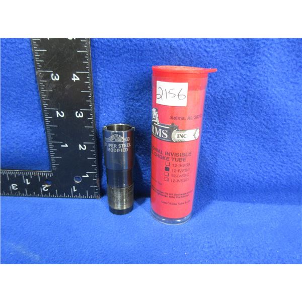 New - 12 Gauge Colonial Invisible Super Steel Choke Tube