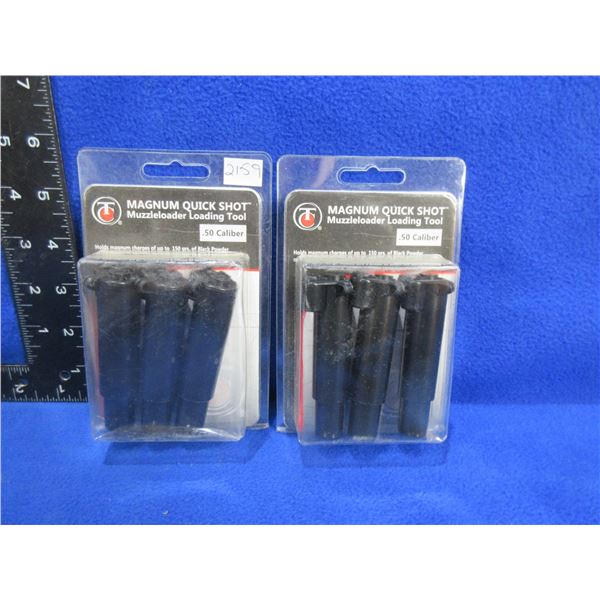 NEW - 50 Cal. Muzzleloader Loading Tool - 2 Packs of 3