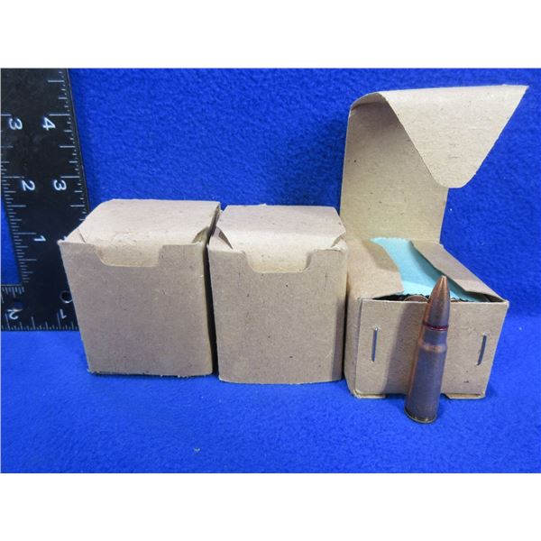 Collector Ammo - 7.62X39 FMJ Military Cartridges