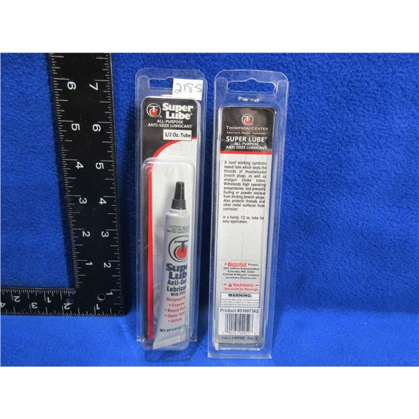 NEW - 2 Thompson/Center Super Lube - 1/2 oz Tubes