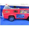 Image 11 : Vintage - 1970's Tonka 2 Aerial Swivel Ladder Red Fire Truck