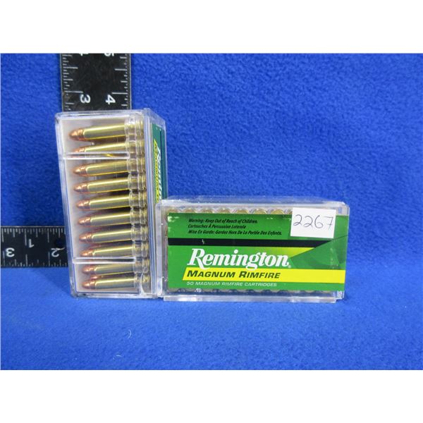 22 Win. Mag 40gr JHP RF Remington Cartridges