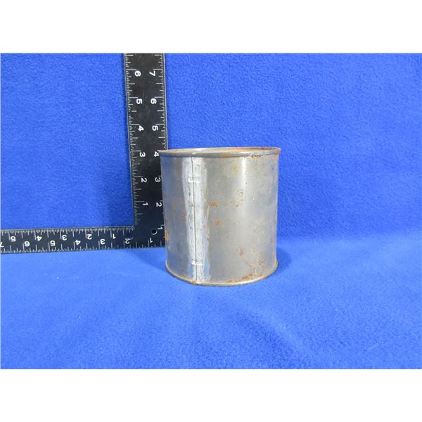 Hardtack in Unopened Tin Can with No Markings