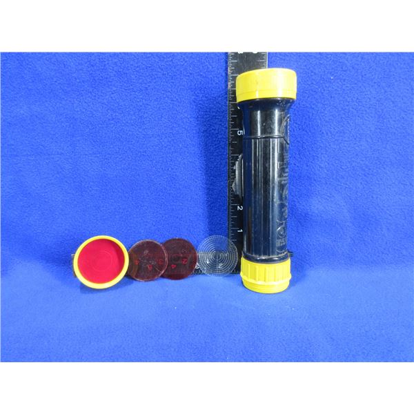 Fulton MX-992/U Military Flashlight with Extra Lenses