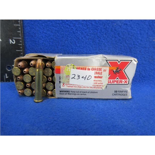 22 WMR Win. SuperX Cartridges - Box of 50