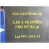 Image 3 : 5.56 X 45 M855 FMJ BT 62gr Battle Pack 200 Rds Opened