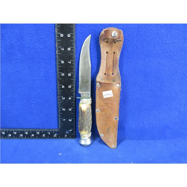 Vintage RICA Solingen Germany Knife with Scabbard