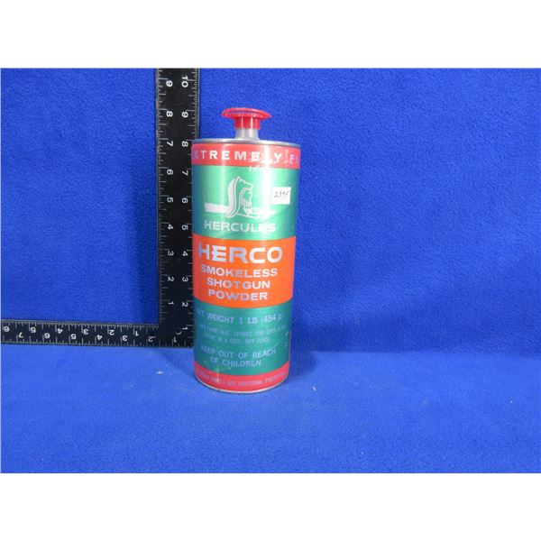 Hercules Herco Shotgun Powder Opened