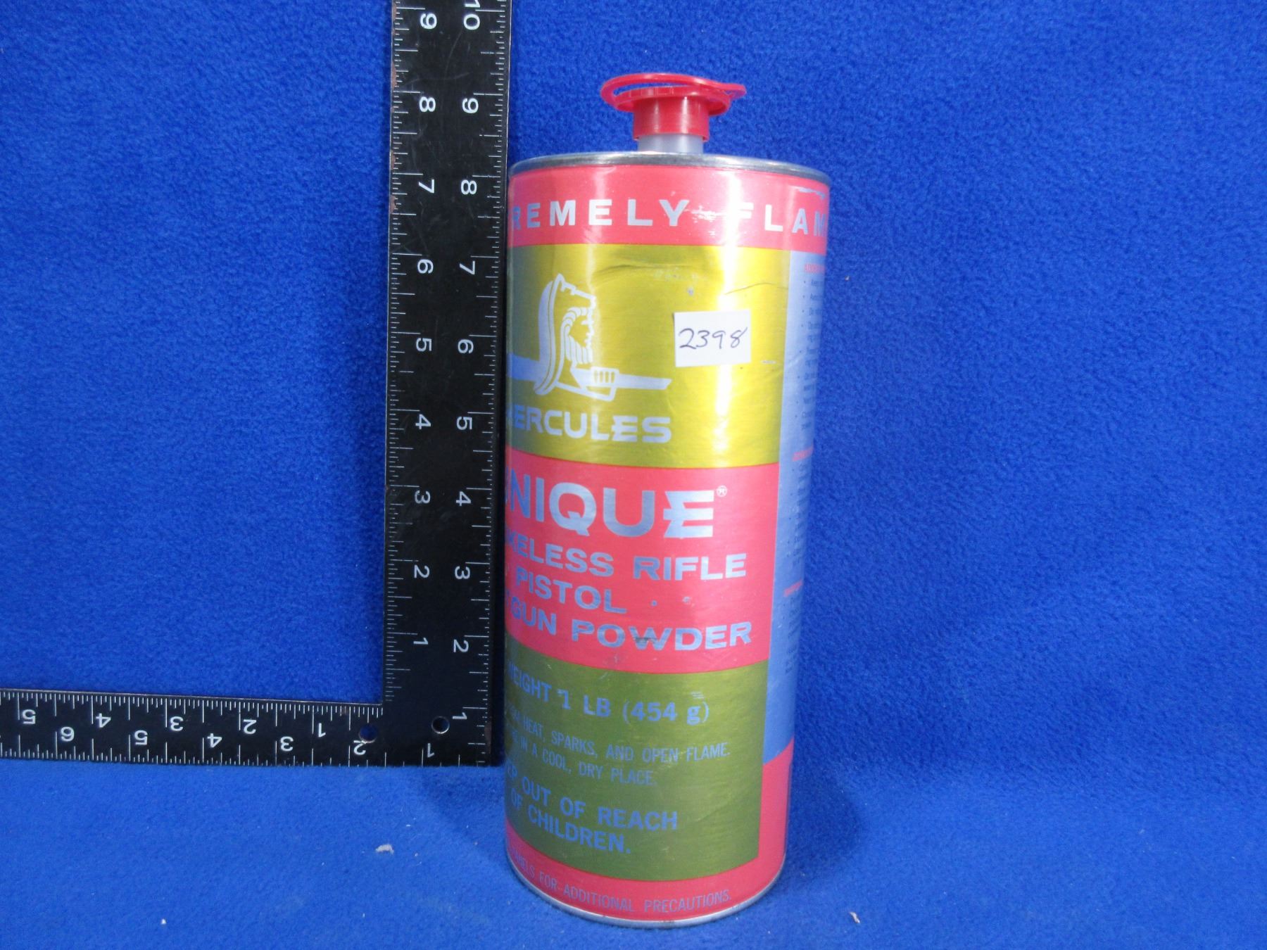 Hercules Unique Powder Opened