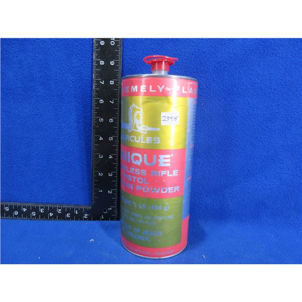 Hercules Unique Powder Opened