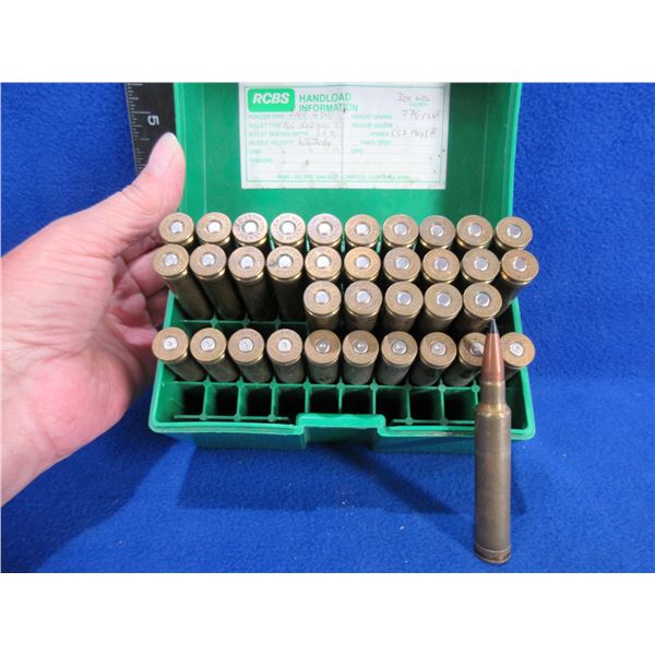 300 Wby Mag Reloads - Box of 26 Cartridges + 10 Brass