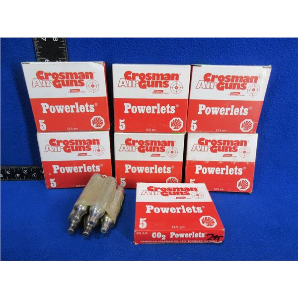 Crossman Air Gun Powerlets - 8 Boxes of 5 - PICKUP ONLY