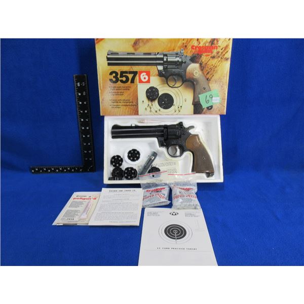 Crossman 177 Cal. Air Pistol Model 357-6